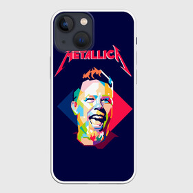 Чехол для iPhone 13 mini с принтом Металлика в Рязани,  |  | metallica | джеймс хэтфилд | метал | металлика | рок | хеви метал | хэтфилд