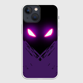 Чехол для iPhone 13 mini с принтом FORTNITE RAVEN   ФОРТНАЙТ ВОРОН в Рязани,  |  | 2019 | armor | armour | cybersport | esport | fortnite | game | logo | raven | uniform | броня | ворон | игра | киберспорт | костюм | симулятор строительства | строительство | фиолетовый | фирменные цвета | фортнайт