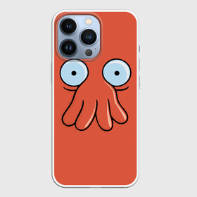 Чехол для iPhone 13 Pro с принтом Зойдберг в Рязани,  |  | bender | futurama | mult | simpsons | zoidberg | бендер | зойдберг | мульт | мультик | мультфильм | симпсоны | футурама