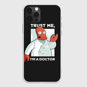 Чехол для iPhone 12 Pro Max с принтом Зойдберг в Рязани, Силикон |  | bender | futurama | mult | simpsons | zoidberg | бендер | зойдберг | мульт | мультик | мультфильм | симпсоны | футурама