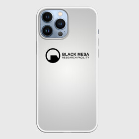 Чехол для iPhone 13 Pro Max с принтом Black Mesa в Рязани,  |  | Тематика изображения на принте: black mesa | half life | халф лайф | черная меса