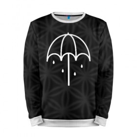 Мужской свитшот 3D с принтом Bring Me The Horizon в Рязани, 100% полиэстер с мягким внутренним слоем | круглый вырез горловины, мягкая резинка на манжетах и поясе, свободная посадка по фигуре | bmth | bring | horizon | me | the | альтернатива | бринги | зонт | зонтик | метал | музыка | рок