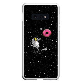 Чехол для Samsung S10E с принтом Homer Spaceman в Рязани, Силикон | Область печати: задняя сторона чехла, без боковых панелей | bart | beer | dunt | family | homer | lisa | maggie | marge | simpson | simpsons | space | sprihgfield | star | thesimpsons | барт | гомер | лиза | мардж | мегги | семья | симпсоны | спрингфилд