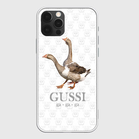 Чехол для iPhone 12 Pro с принтом Гуси  в Рязани, силикон | область печати: задняя сторона чехла, без боковых панелей | anti | bird | geese | go | gussi | home | snake | анти | брэнд | верховный | высший | гуси | гуччи | домашняя | знак | идут | картинка | крутой | логотип | лучший | мода | молодёжная | популярная | прикол | птица | рисунок