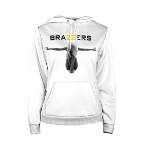 Женская толстовка 3D с принтом BRAZZERS в Рязани, 100% полиэстер  | двухслойный капюшон со шнурком для регулировки, мягкие манжеты на рукавах и по низу толстовки, спереди карман-кенгуру с мягким внутренним слоем. | brazzers | верховный | графика | девушка | девушки | дом | изображение | картинка | красивая | круто | лучший | любовь | мода | молодёжная | рисунок | силуэт | современная | стиль | студия | творчество