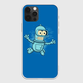 Чехол для iPhone 12 Pro Max с принтом Bender Nevermind в Рязани, Силикон |  | Тематика изображения на принте: bender | futurama | mult | nevermind | nirvana | simpsons | zoidberg | бендер | зойдберг | мульт | мультик | мультфильм | симпсоны | футурама