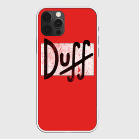 Чехол для iPhone 12 Pro Max с принтом Duff Beer в Рязани, Силикон |  | Тематика изображения на принте: beer | donut | duff | fun | homer | joke | simpson | simpsons | гомер | дафф | пончик | прикол | приколы | симпсон | симпсоны