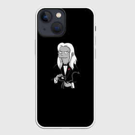 Чехол для iPhone 13 mini с принтом Disenchantment. The Godfather в Рязани,  |  | bean | disenchantment | elfo | futurama | luci | mattgroening | netflix | princess | simpsons | бин | люси | люци | мэтгроунинг | разочарование | симпсоны | элфо