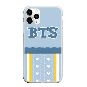 Чехол для iPhone 11 Pro матовый с принтом BTS в Рязани, Силикон |  | bangtan boys | j hope | jimin | jin | jungkook | k pop | rm | suga | v | кей | полосы | поп | сердечки