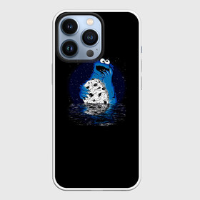 Чехол для iPhone 13 Pro с принтом Cookie monster в Рязани,  |  | cookie | cookiemonster | delicious | eat | monster | yummy | еда | куки | кукимонстр | монстр | печенье | сладости | улица | улицасезам