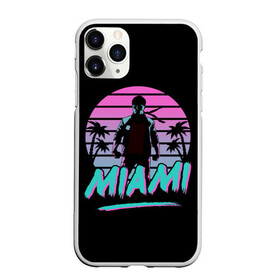 Чехол для iPhone 11 Pro Max матовый с принтом Майами в Рязани, Силикон |  | beach | hot | miami | sun | usa | город | города | жара | лето | майами | море | ночь | отпуск | пальма | пальмы | пляж | солнце | сша