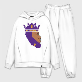 Мужской костюм хлопок OVERSIZE с принтом Lebron   The King в Рязани,  |  | cavaliers | cleveland | coach | james | king | lakers | lebron | los angeles | nba | player | slam dunk | sport | team | баскетбол | борода | джеймс | игрок | кавальерс | кливленд | король | леброн | лейкерс | лос анджелес | нба | слэм данк | сп