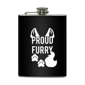 Фляга с принтом Proud Furry в Рязани, металлический корпус | емкость 0,22 л, размер 125 х 94 мм. Виниловая наклейка запечатывается полностью | Тематика изображения на принте: cute | fox | foxes | furry | ginger | proud | tail | гордость | забавная | лис | лиса | лисица | лисицы | лисичка | лисички | лисы | милая | рыжая | рыжие | смешная | фыр | хвост | хвосты