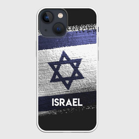 Чехол для iPhone 13 mini с принтом Israel(Израиль) в Рязани,  |  | israel | urban | город | израиль | мир | путешествие | символика | страны | флаг