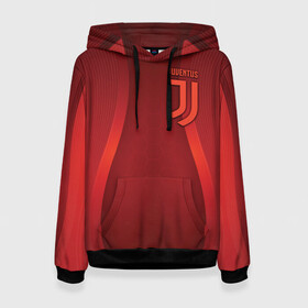 Женская толстовка 3D с принтом Juventus new uniform в Рязани, 100% полиэстер  | двухслойный капюшон со шнурком для регулировки, мягкие манжеты на рукавах и по низу толстовки, спереди карман-кенгуру с мягким внутренним слоем. | club | football | juventus | белый | италия | клуб | форма | черный | ювентус