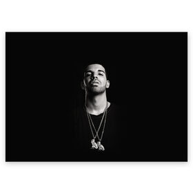 Поздравительная открытка с принтом Drake в Рязани, 100% бумага | плотность бумаги 280 г/м2, матовая, на обратной стороне линовка и место для марки
 | Тематика изображения на принте: 6ix | bling | canada | drake | god | hotline | life | more | rap | rapper | scorpion | toronto | views | дрейк | дризи | дрэйк | реп | репер | рэп | рэпер