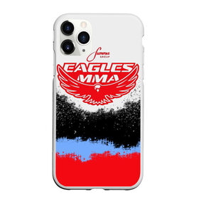 Чехол для iPhone 11 Pro матовый с принтом Eagles MMA в Рязани, Силикон |  | khabib | ufc | борьба | грепплинг | дагестан | дзюдо | нурмагомедов | орёл | самбо | хабиб