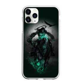 Чехол для iPhone 11 Pro матовый с принтом Darksiders III в Рязани, Силикон |  | Тематика изображения на принте: playstation | ворон | всадник | конь | яд | ярость