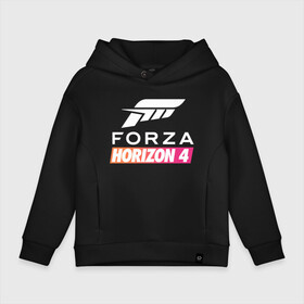 Детское худи Oversize хлопок с принтом Forza Horizon 4 в Рязани, френч-терри — 70% хлопок, 30% полиэстер. Мягкий теплый начес внутри —100% хлопок | боковые карманы, эластичные манжеты и нижняя кромка, капюшон на магнитной кнопке | auto | car | forza | game | horizon | mclaren | motorsport | race | авто | гонки | игра | машина