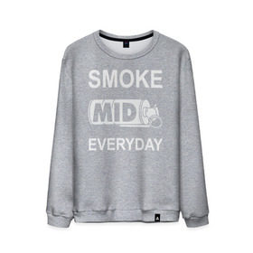 Мужской свитшот хлопок с принтом Smoke mid everyday в Рязани, 100% хлопок |  | Тематика изображения на принте: anarchist | balkan | blake | counter | cs:go | fbi | gign | gsg 9 | idf | pirate | sas | seal | strike | swat | анархисты | балканы | граната | день | дым | каждый | контра | контрудар | пираты