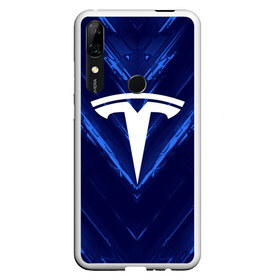 Чехол для Honor P Smart Z с принтом TESLA в Рязани, Силикон | Область печати: задняя сторона чехла, без боковых панелей | brand | car | elon mask | tesla | авто | бренд | илон | илон маск | маск | машина | тесла | электрокар