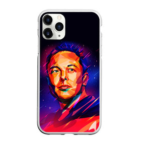 Чехол для iPhone 11 Pro матовый с принтом Яркий Илон Маск в Рязани, Силикон |  | elon | falcon | mars | musk | reeve | spascex | tesla | инженер | космос | ракета