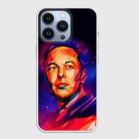 Чехол для iPhone 13 Pro с принтом Яркий Илон Маск в Рязани,  |  | elon | falcon | mars | musk | reeve | spascex | tesla | инженер | космос | ракета