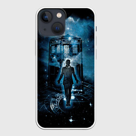 Чехол для iPhone 13 mini с принтом Doctor Who в Рязани,  |  | doctor | series | space | tardis | time | travel | who | времени | время | доктор | космос | кто | пространство | путешествия | сериал | сериалы | тардис