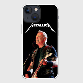 Чехол для iPhone 13 mini с принтом Metallica в Рязани,  |  | hard | heavy | hetfield | metal | metallica | music | rock | метал | металл | металлика | метла | музыка | рок | хард | хэви | хэтфилд