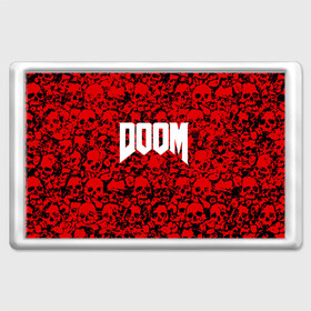 Магнит 45*70 с принтом DOOM в Рязани, Пластик | Размер: 78*52 мм; Размер печати: 70*45 | Тематика изображения на принте: devil | doom | hell | mark of the doom slayer | slayer | ад | гарнил | дум | знаки | иероглифы | компьютерные игры 2019 | преисподняя | символ | солдат