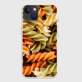 Чехол для iPhone 13 с принтом Макароны Спиральки в Рязани,  |  | food | italy | pasta | spagetti | еда | едой | изображение | италия | картинка | макарон | макароны | макарошки | мука | мучное | паста | прикол | прикольные | спагетти | спиральки | фото | юмор
