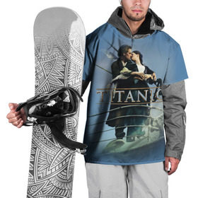 Накидка на куртку 3D с принтом Титаник постер в Рязани, 100% полиэстер |  | Тематика изображения на принте: 
