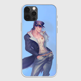 Чехол для iPhone 12 Pro Max с принтом Joutarou Kuujou в Рязани, Силикон |  | bizarre adventure | jojo | jojo no kimyou na bouken | jojos bizarre adventure | джоджо | невероятное приключение джоджо