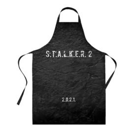 Фартук 3D с принтом STALKER 2 в Рязани, 100% полиэстер | общий размер — 65 х 85 см, ширина нагрудника — 26 см, горловина — 53 см, длина завязок — 54 см, общий обхват в поясе — 173 см. Принт на завязках и на горловине наносится с двух сторон, на основной части фартука — только с внешней стороны | 2021 | 2033 | fallout | game | games | metro | monsters | nuclear | radiation | stalker | two | zone | аномалии | аномалия | два | зона | игра | игры | метро | монстры | радиация | россия | сталкер | украина | фоллаут | чернобыль