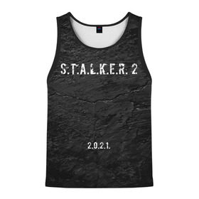 Мужская майка 3D с принтом STALKER 2 в Рязани, 100% полиэстер | круглая горловина, приталенный силуэт, длина до линии бедра. Пройма и горловина окантованы тонкой бейкой | 2021 | 2033 | fallout | game | games | metro | monsters | nuclear | radiation | stalker | two | zone | аномалии | аномалия | два | зона | игра | игры | метро | монстры | радиация | россия | сталкер | украина | фоллаут | чернобыль