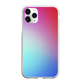 Чехол для iPhone 11 Pro матовый с принтом Colorful Gradient в Рязани, Силикон |  | abstract | blue | gradient | iphone | red | theme | абстракция | айфон | градиент | заставка | тема