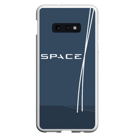 Чехол для Samsung S10E с принтом SPACEX в Рязани, Силикон | Область печати: задняя сторона чехла, без боковых панелей | falcon heavy | ilon mask | spacex | tesla | tesla roadster | илон маск | спейс икс | спейс экс | тесла | тесла родстер