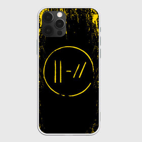 Чехол для iPhone 12 Pro Max с принтом TWENTY ONE PILOTS в Рязани, Силикон |  | 21 pilots | 21p | dyrty | music | paints | rock | top | trench | twenty one pilots | yellow | брызги | группа | краска.пятна | музыка | рок