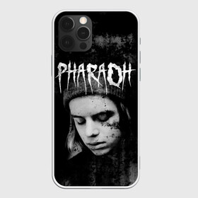 Чехол для iPhone 12 Pro с принтом PHARAOH в Рязани, силикон | область печати: задняя сторона чехла, без боковых панелей | dark | dead | dolor | dynasty | hip | hop | pharaoh | phlora | phloyd | phosphor | rap | raper | redrum | russian | skr | tattoo | yungrussia | глеб | голубин | мрачный | репер | русский | рэп | скр | уаджет | фара | фараон | хип | хоп