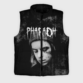 Мужской жилет утепленный 3D с принтом PHARAOH в Рязани,  |  | dark | dead | dolor | dynasty | hip | hop | pharaoh | phlora | phloyd | phosphor | rap | raper | redrum | russian | skr | tattoo | yungrussia | глеб | голубин | мрачный | репер | русский | рэп | скр | уаджет | фара | фараон | хип | хоп