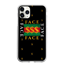 Чехол для iPhone 11 Pro матовый с принтом FACE GG Style в Рязани, Силикон |  | dark | eshkere | face | gucci | gussi | hate | hip | love | rap | raper | rapper | russian | tattoo | антибренд | гуси | гусси | гучи | гуччи | дремин | иван | мрачный | репер | русский | рэп | рэпер | тату | фэйс | хип | хоп | эщкере