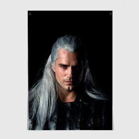 Постер с принтом The Witcher. Geralt of Rivia в Рязани, 100% бумага
 | бумага, плотность 150 мг. Матовая, но за счет высокого коэффициента гладкости имеет небольшой блеск и дает на свету блики, но в отличии от глянцевой бумаги не покрыта лаком | andrzej | cavill | ciri | cirilla | geralt | henry | netflix | rivia | sapkowski | witcher | yennefer | анджей | ведьмак | генри | геральт | йеннифэр | кавилл | ривия | сапковский | цири | цирилла