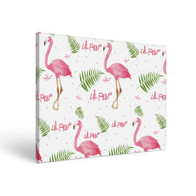 Холст прямоугольный с принтом Lil Peep pink flamingo в Рязани, 100% ПВХ |  | benz truck | girls. pink | gustav hr | hip hop | lil | lil peep | peep | rap | лил | лилпип | листья | пальма | пальмы | пип | розовый | рэп | фламинго | хип хоп | эмо | эмо реп