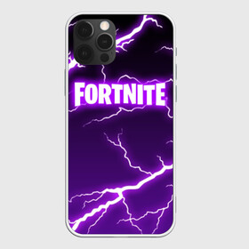 Чехол для iPhone 12 Pro с принтом FORTNITE STORM | ФОРТНАЙТ СЕРДЦЕ в Рязани, силикон | область печати: задняя сторона чехла, без боковых панелей | 2019 | armor | armour | battle royale | cybersport | esport | fortnite | game | llama | logo | storm | батл рояль | броня | буря | игра | киберспорт | лама | молнии | молния | разряд | симулятор строительства | строительство | ток | фиолето