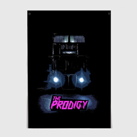 Постер с принтом The Prodigy в Рязани, 100% бумага
 | бумага, плотность 150 мг. Матовая, но за счет высокого коэффициента гладкости имеет небольшой блеск и дает на свету блики, но в отличии от глянцевой бумаги не покрыта лаком | album | music | prodigy | брейк | группа | заставка | музыка | новый альбом | обложка альбома | продиджи