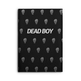 Обложка для автодокументов с принтом Bones Deadboy в Рязани, натуральная кожа |  размер 19,9*13 см; внутри 4 больших “конверта” для документов и один маленький отдел — туда идеально встанут права | Тематика изображения на принте: bones | boy | dead | deadboy | elmo | hdmi | hip | hop | kennedy | metal | rap | rapper | scream | sesh | seshollowaterboyz | skull | team | кеннеди | кости | костя | метал | рэп | рэпер | сеш | скрим | сэш | хип | хоп | череп | элмо