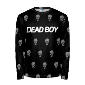 Мужской лонгслив 3D с принтом Bones Deadboy в Рязани, 100% полиэстер | длинные рукава, круглый вырез горловины, полуприлегающий силуэт | bones | boy | dead | deadboy | elmo | hdmi | hip | hop | kennedy | metal | rap | rapper | scream | sesh | seshollowaterboyz | skull | team | кеннеди | кости | костя | метал | рэп | рэпер | сеш | скрим | сэш | хип | хоп | череп | элмо