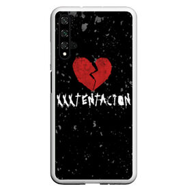 Чехол для Honor 20 с принтом XXXTentacion Red Broken Heart в Рязани, Силикон | Область печати: задняя сторона чехла, без боковых панелей | Тематика изображения на принте: broken | dead | heart | king | legend | music | rap | rapper | red | revenge | rip | xtentation | xxtennation | xxx | xxxtentacion | красное | мертв | музыка | память | разбитое | репер | рип | рэп | сердце | тентасьон | умер