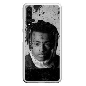 Чехол для Honor 20 с принтом XXXTentacion в Рязани, Силикон | Область печати: задняя сторона чехла, без боковых панелей | broken | dead | heart | king | legend | music | rap | rapper | red | revenge | rip | xtentation | xxtennation | xxx | xxxtentacion | красное | мертв | музыка | память | разбитое | репер | рип | рэп | сердце | тентасьон | умер