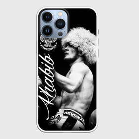 Чехол для iPhone 13 Pro Max с принтом Хабиб Нурмагомедов в Рязани,  |  | khabib nurmagomedov | mma | the eagle | ufc | боец | бои без правил | борьба | микс файт | мма | орёл | самбо | хабиб | хабиб нурмагомедов